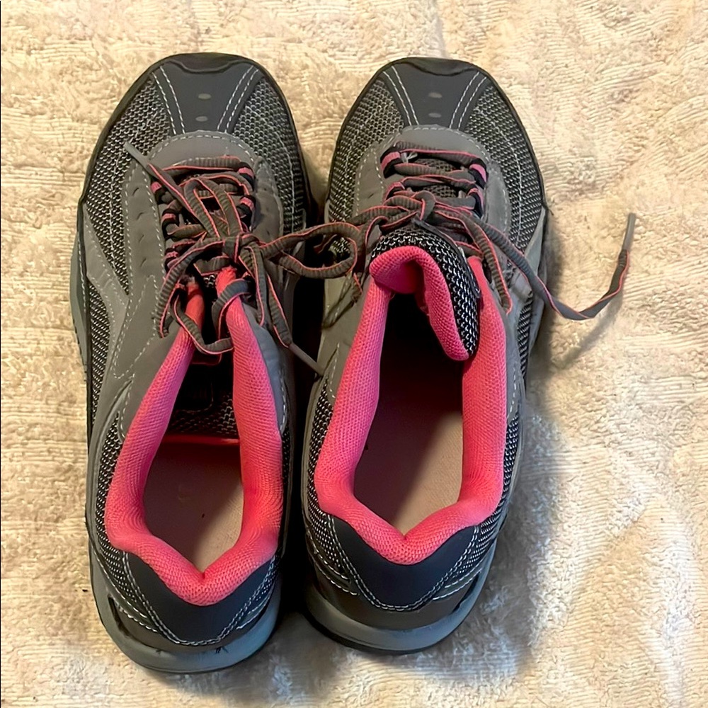 Women's Reinforced work Sneakers with Pink Lining